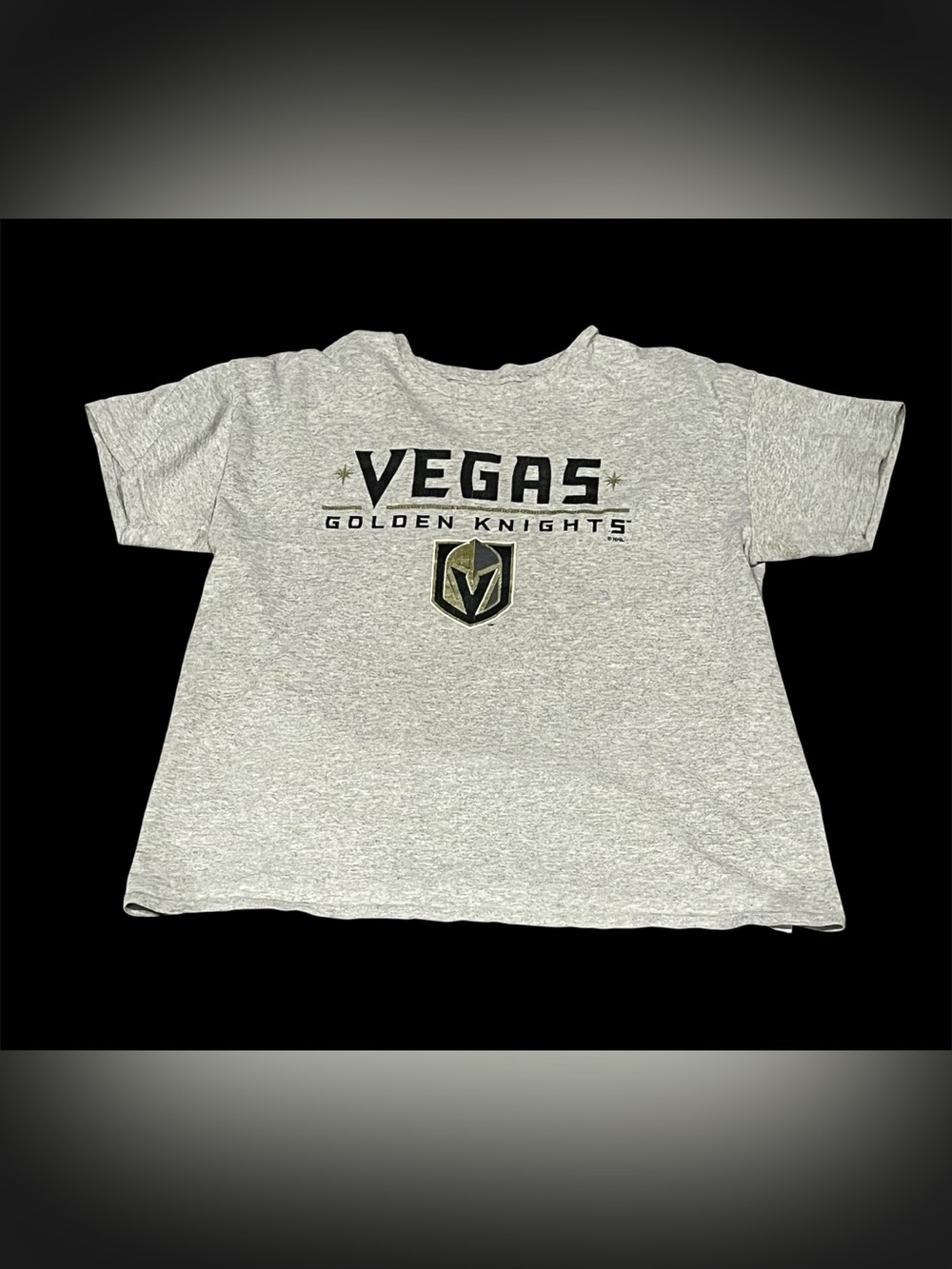 Las Vegas‎ Golden Knights XL Light Grey T Shirt.